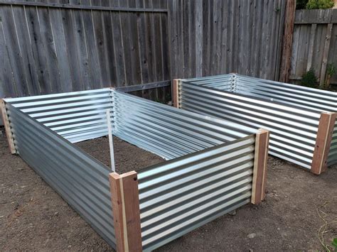 raised bed corrugated sheet metal|90x60x30 metal raised beds uk.